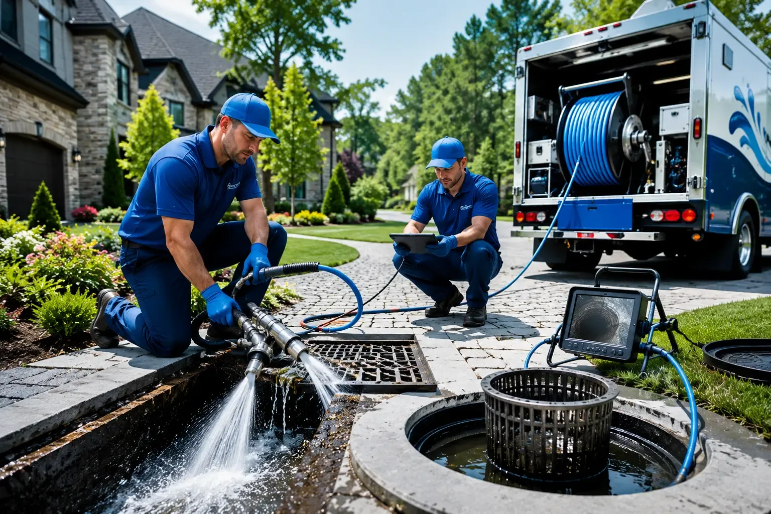 Local outdoor drain cleaning professionals in Quakake, PA