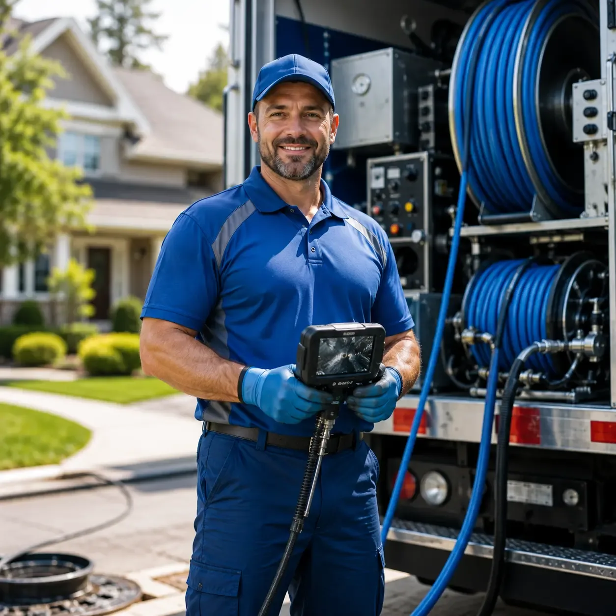 Local outdoor drain cleaning specialists in Quakake, PA